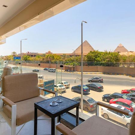 Gaia Pyramids Hotel Kafret el-Gabal Eksteriør bilde