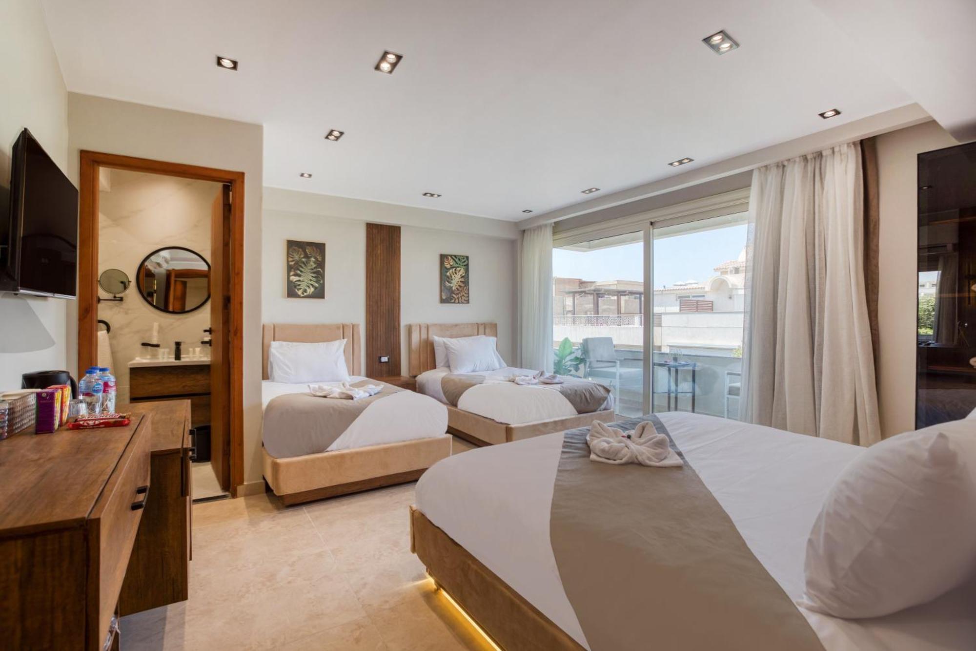 Gaia Pyramids Hotel Kafret el-Gabal Eksteriør bilde